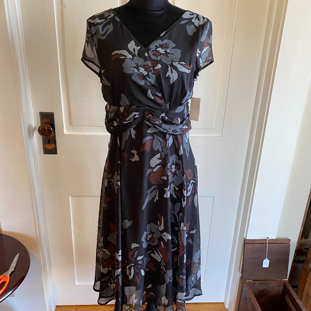 Coldwater Creek Floral Print Dress